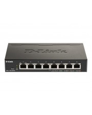 D-Link Switch 8G PoE+ 64W L2 managed 8x10/100/1000 PoE 1 Gbps 8-Port Power over Ethernet RJ-45 Managed